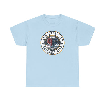 Vintage NYC Baseball Club Men Heavy Cotton T-Shirt