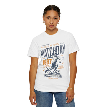 Matchday Enthusiast Unisex Garment-Dyed T-Shirt - Football Passion 1967