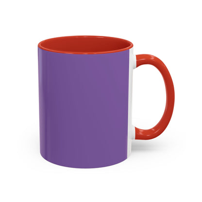 It's a Coffee Break Accent Mug - 11oz & 15oz Purple Coffee Cup for Daily Motivation