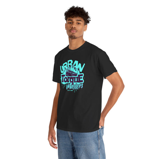 Urban Torque Masters Unisex Heavy Cotton Tee - Streetwear Graphic T-Shirt