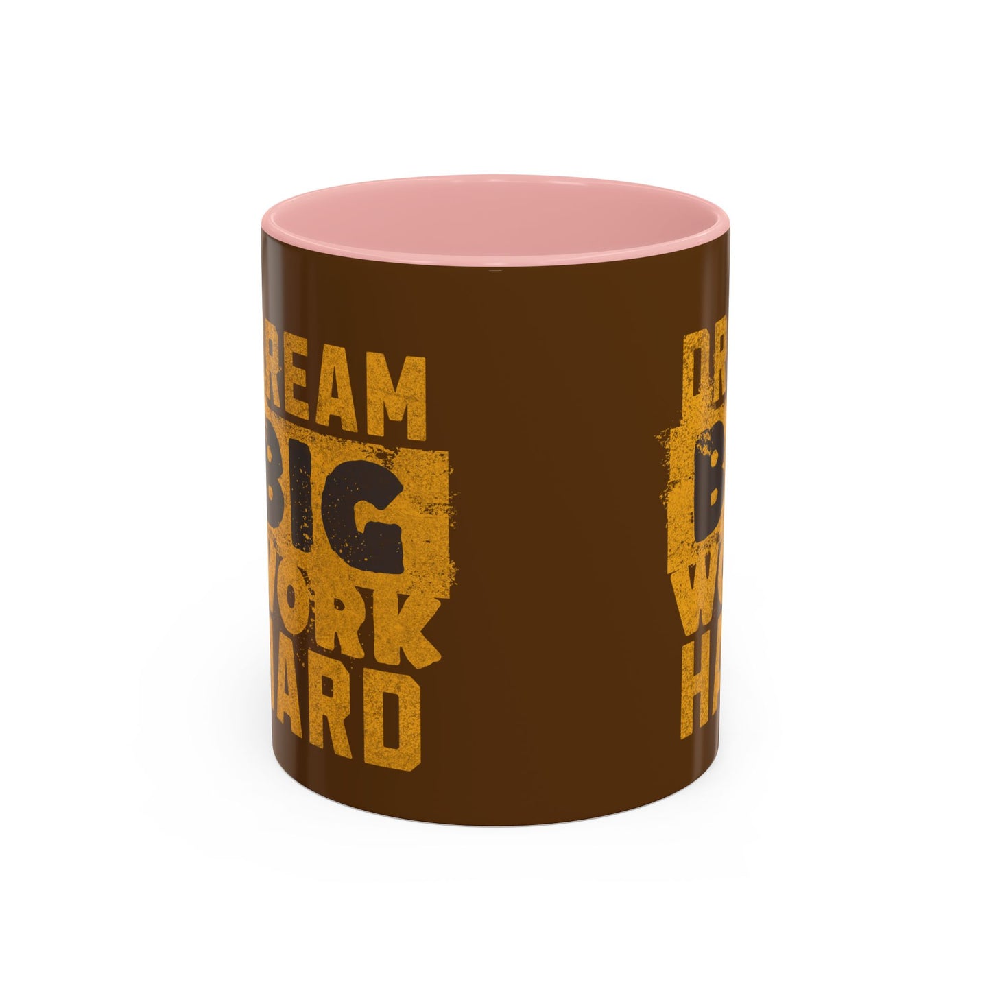 Motivational Coffee Mug - "Dream Big, Work Hard" - Perfect for Daily Inspiration