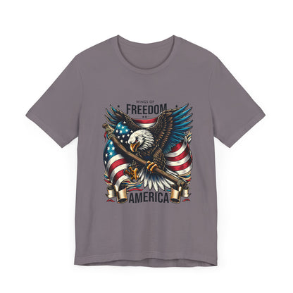 Wings of Freedom Eagle Tee - Unisex Patriotic T-Shirt