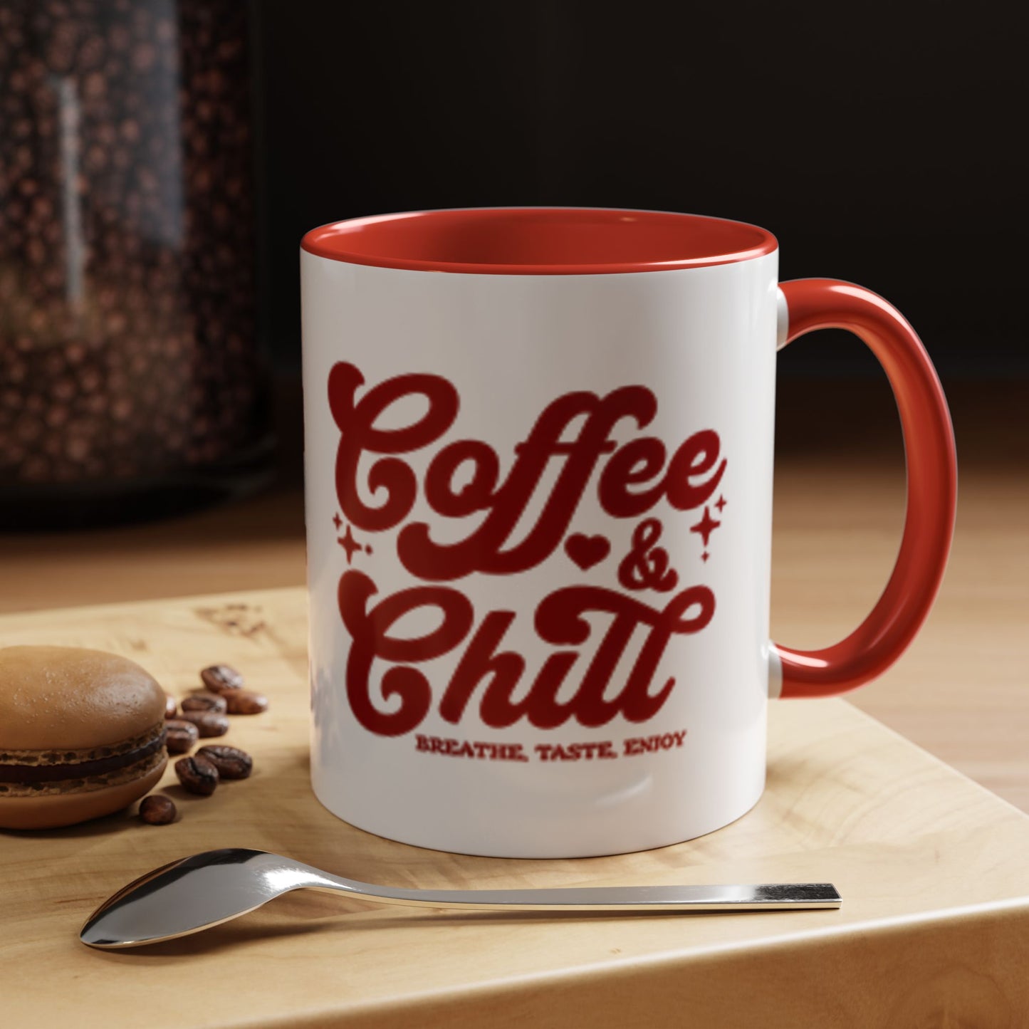 Coffee & Chill Accent Mug - Perfect for Relaxing Moments