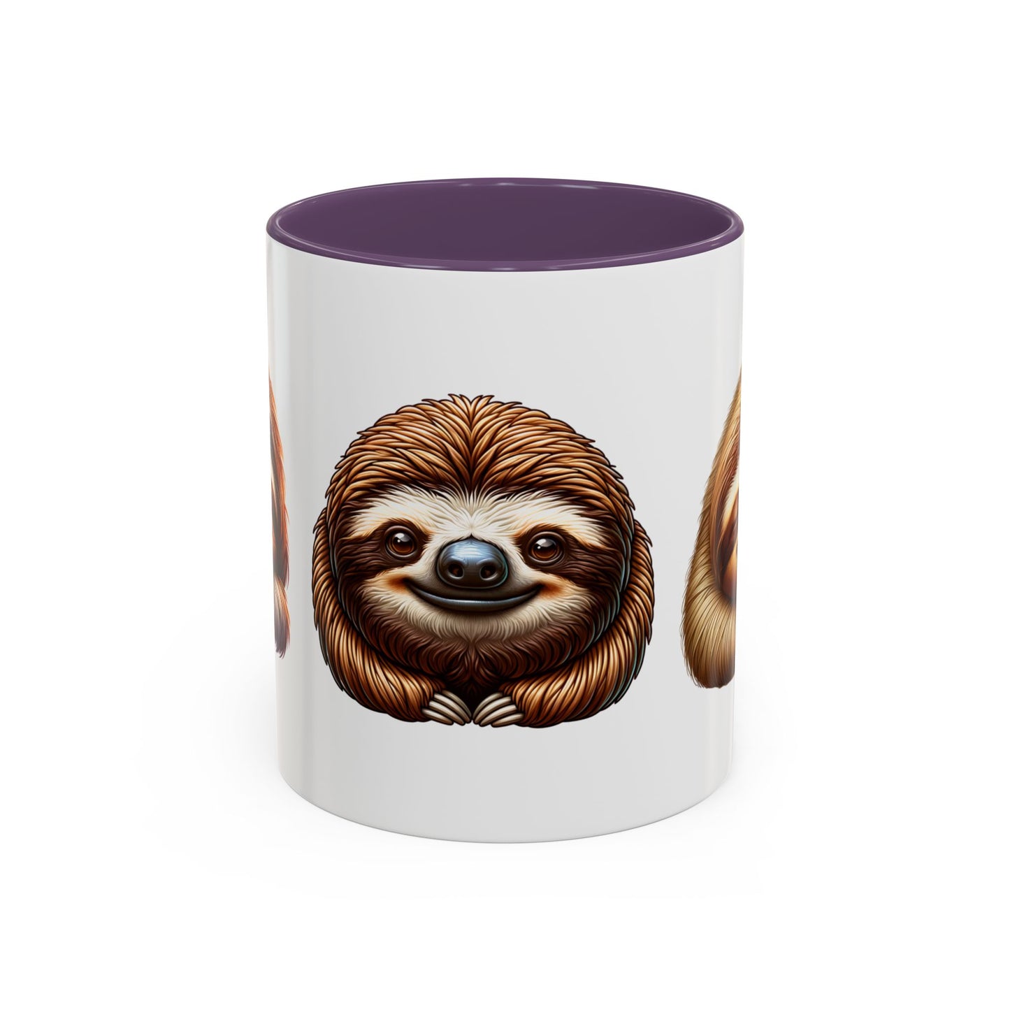 Cute Sloth Accent Coffee Mug - Perfect Gift for Animal Lovers