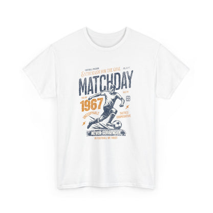 Matchday 1967 Unisex Heavy Cotton Tee - Celebrate Your Love for Soccer