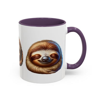 Cute Sloth Accent Coffee Mug - Perfect Gift for Animal Lovers