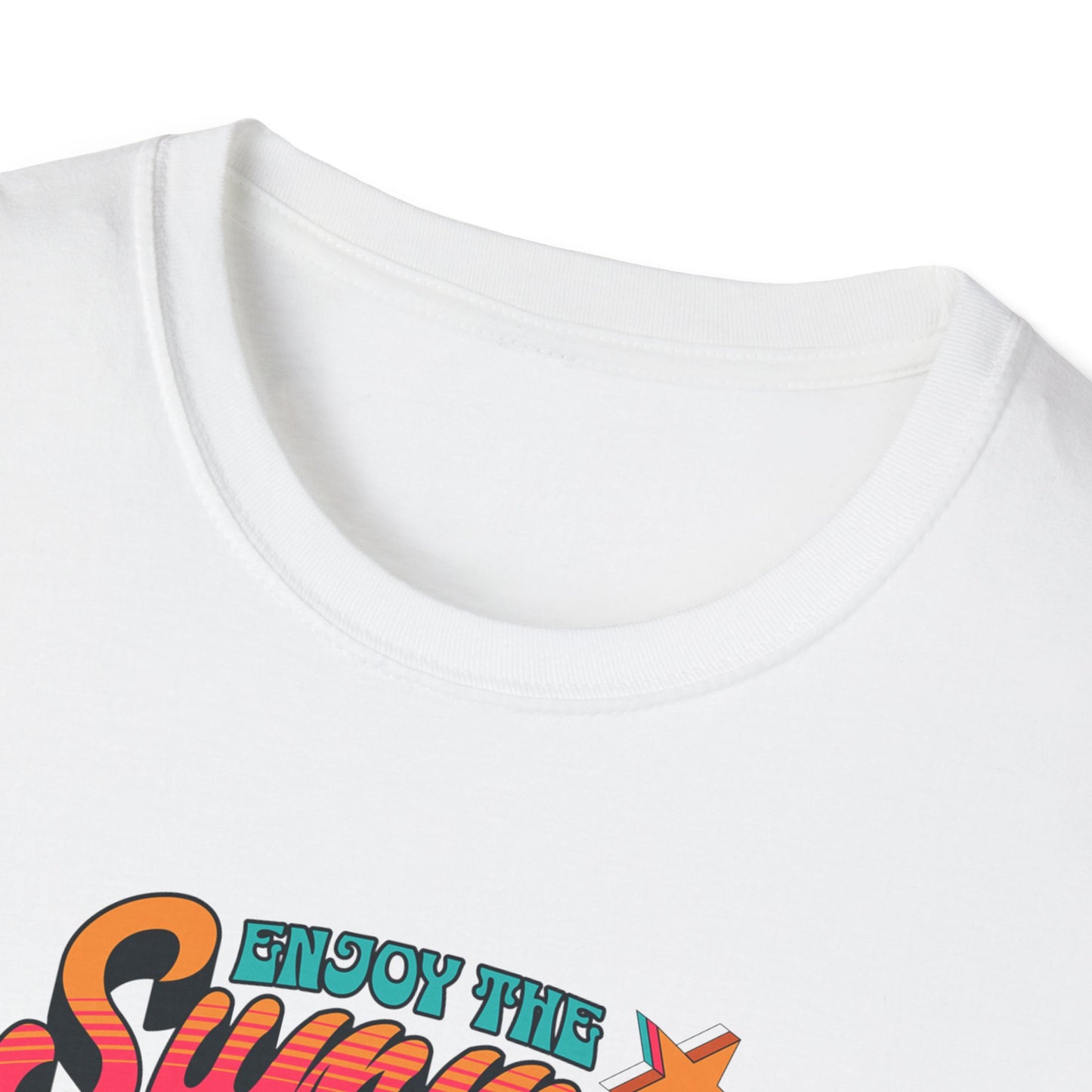 Enjoy the Summer Retro T-Shirt for Beach Lovers