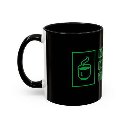 Coffee Completes Me Mug - Black Accent Coffee Cup for Coffee Lovers