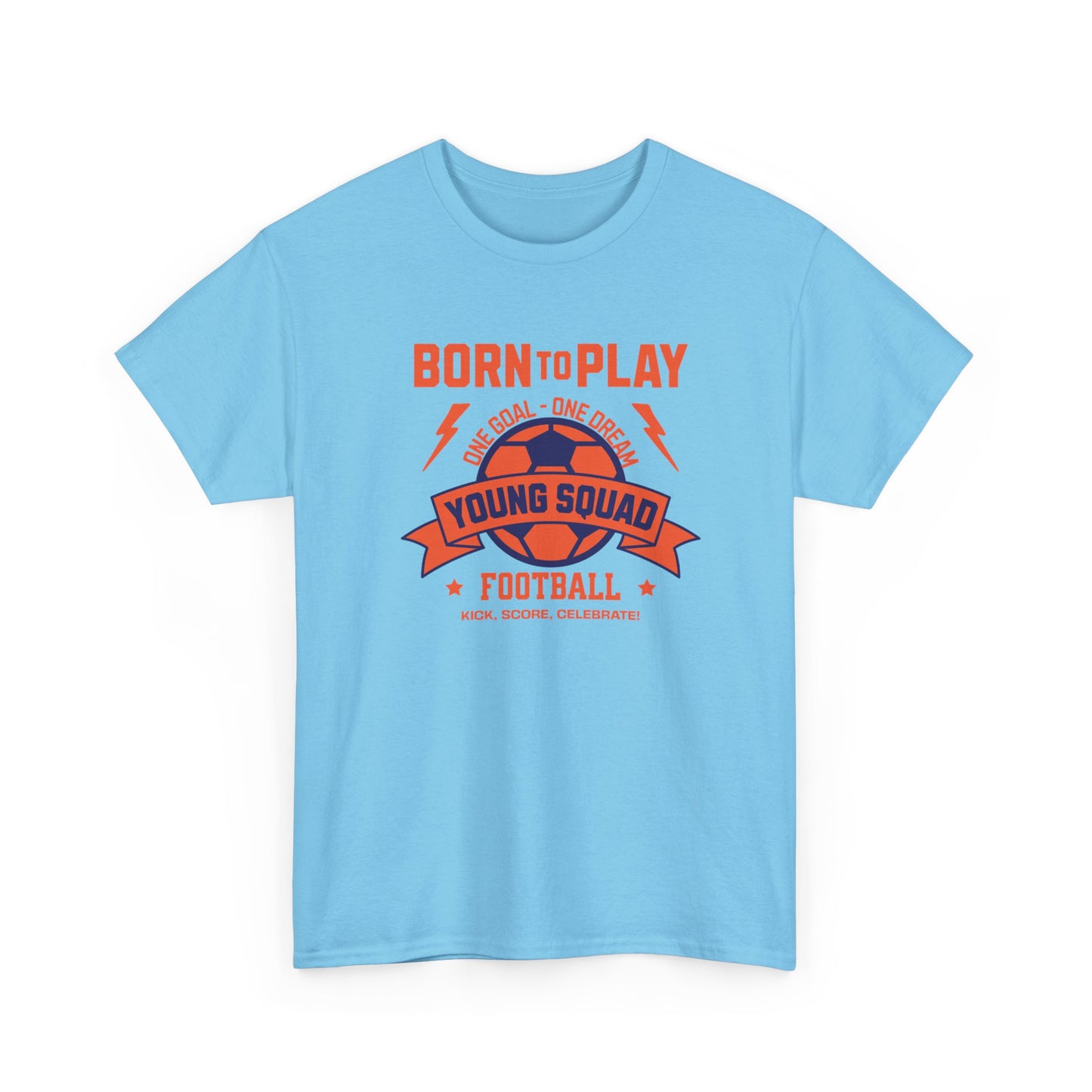 Football Young Squad Men  Cotton T-Shirt  - Born to Play