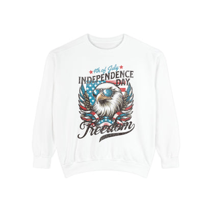 Unisex Eagle Independence Day Sweatshirt - Celebrate Freedom in Style