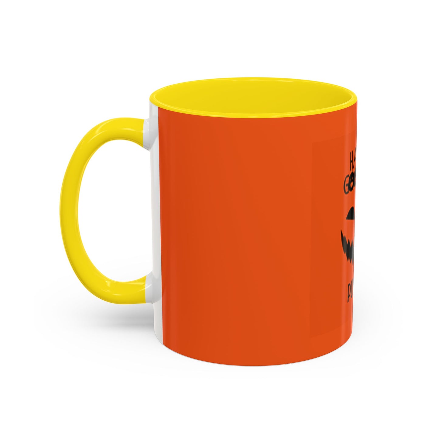 Halloween Pumpkin Accent Coffee Mug - "Have a Good Day"