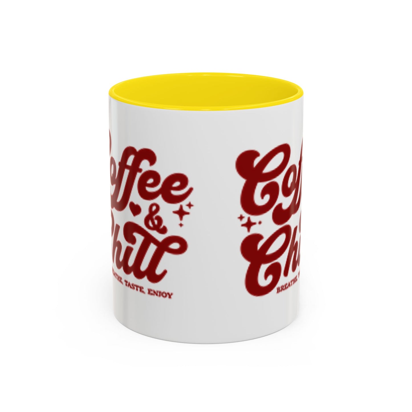 Coffee & Chill Accent Mug - Perfect for Relaxing Moments