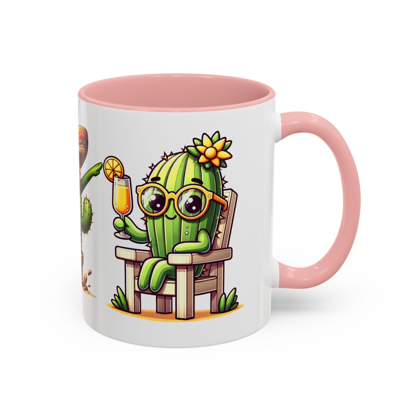 Fun Cactus Coffee Mug - 11oz & 15oz - Perfect for Summer Vibes