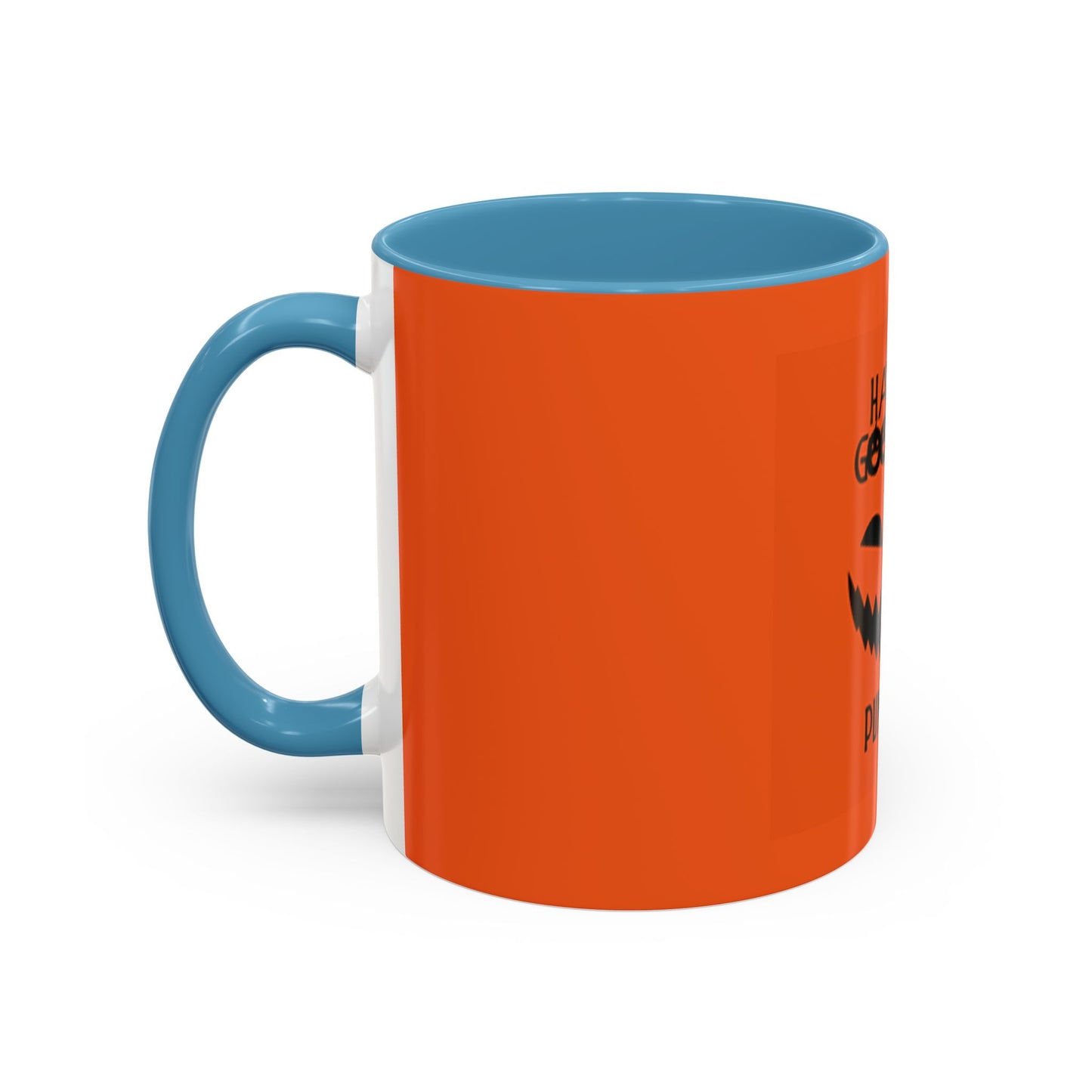 Halloween Pumpkin Accent Coffee Mug - "Have a Good Day"