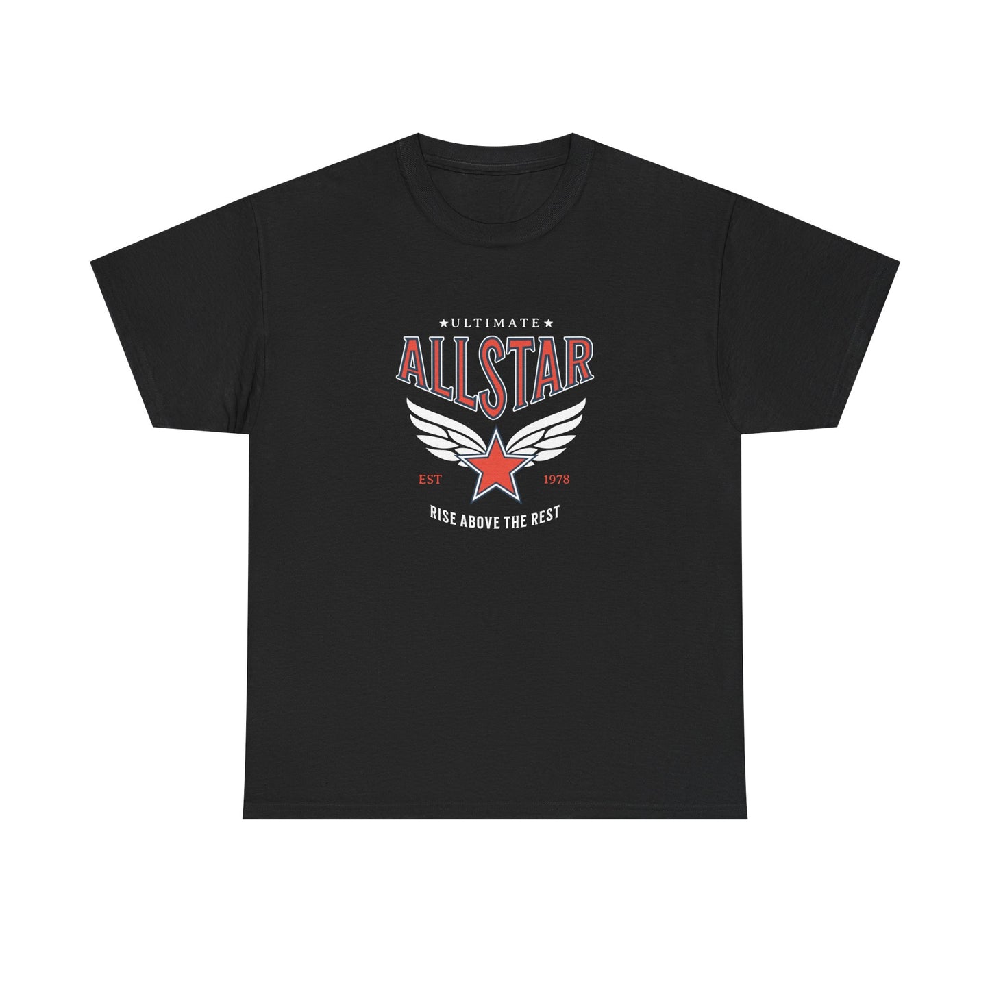 Ultimate All-Star Men  Heavy Cotton T-Shirt  - Rise Above the Rest