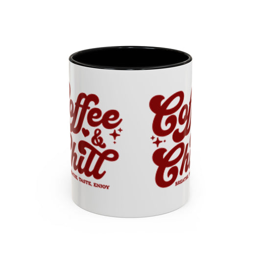 Coffee & Chill Accent Mug - Perfect for Relaxing Moments