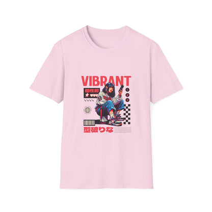 Vibrant Unisex Softstyle T-Shirt - Graphic Tee for Artistic Souls