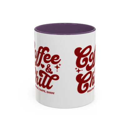 Coffee & Chill Accent Mug - Perfect for Relaxing Moments