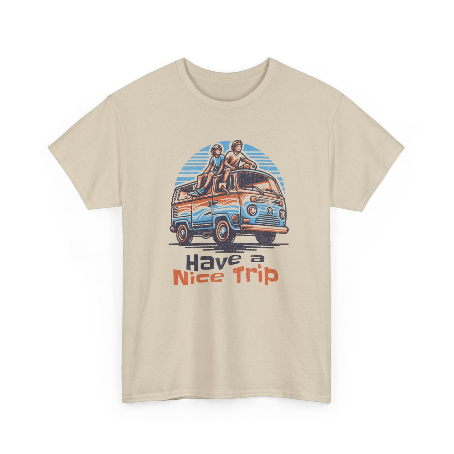 Have a Nice Trip Women Heavy Cotton Tee - Perfect for Travel Lovers