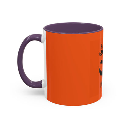 Halloween Pumpkin Accent Coffee Mug - "Have a Good Day"