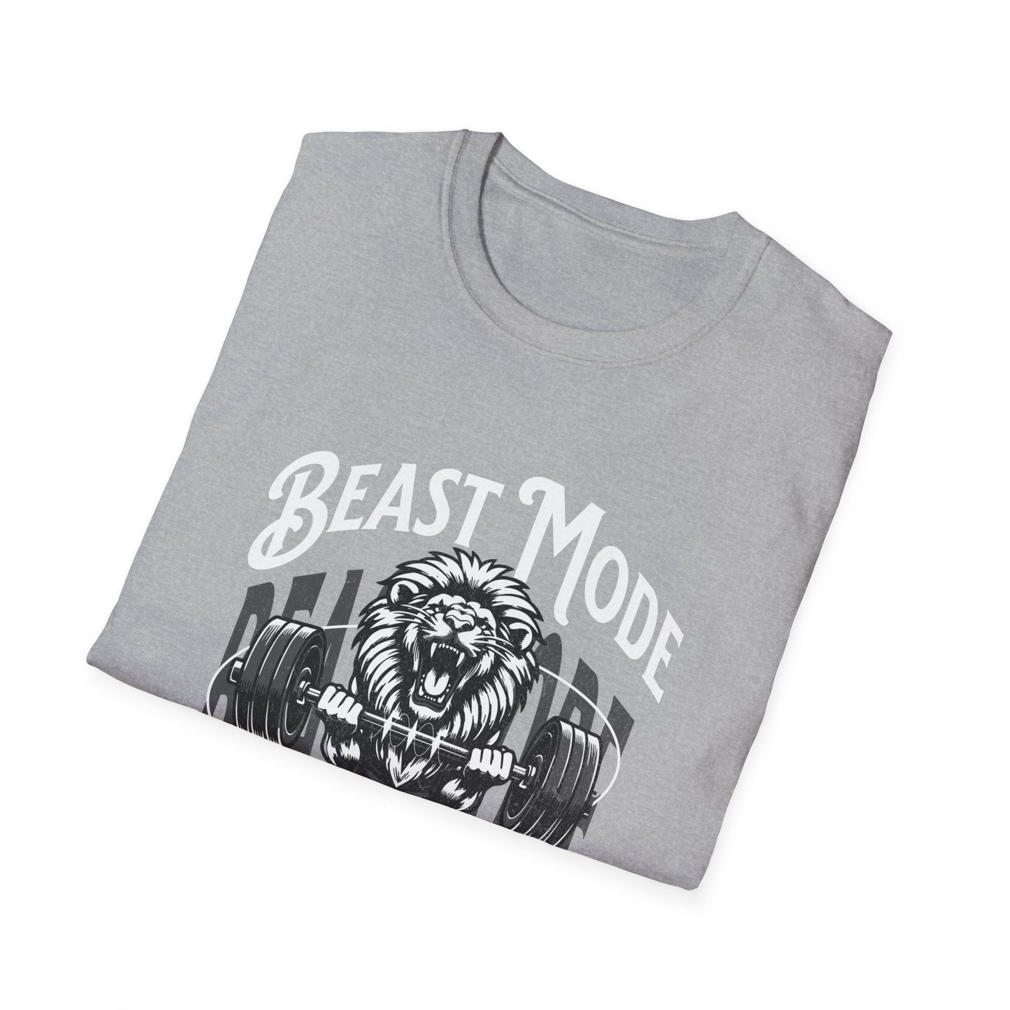 Beast Mode Lion Gym T-Shirt for Fitness Enthusiasts