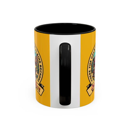 Western-Themed Accent Coffee Mug - Cowboy's Haven Design