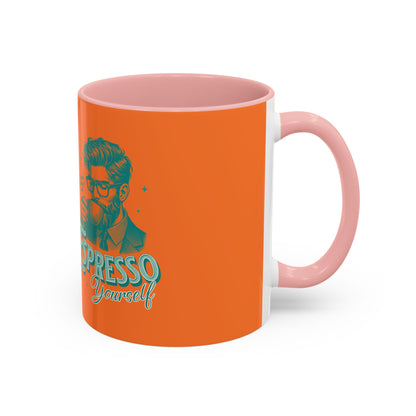 Retro Espresso Yourself Coffee Mug - Vibrant 11oz & 15oz