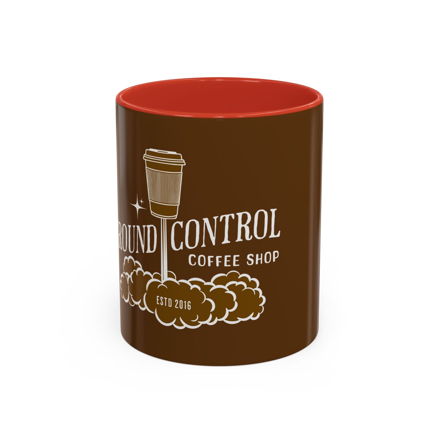 Ground Control Coffee Shop Accent Mug – 11oz & 15oz | Perfect Gift for Coffee Lovers