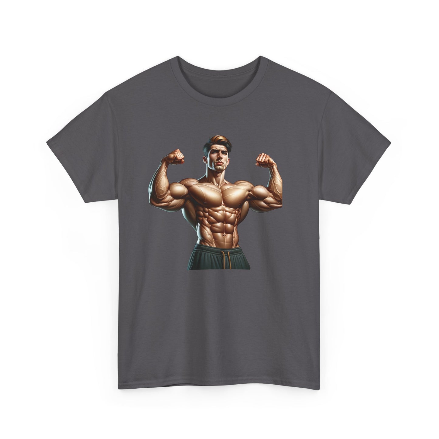 Fitness Motivation Unisex Heavy Cotton Tee - 'It's Time to Train!'