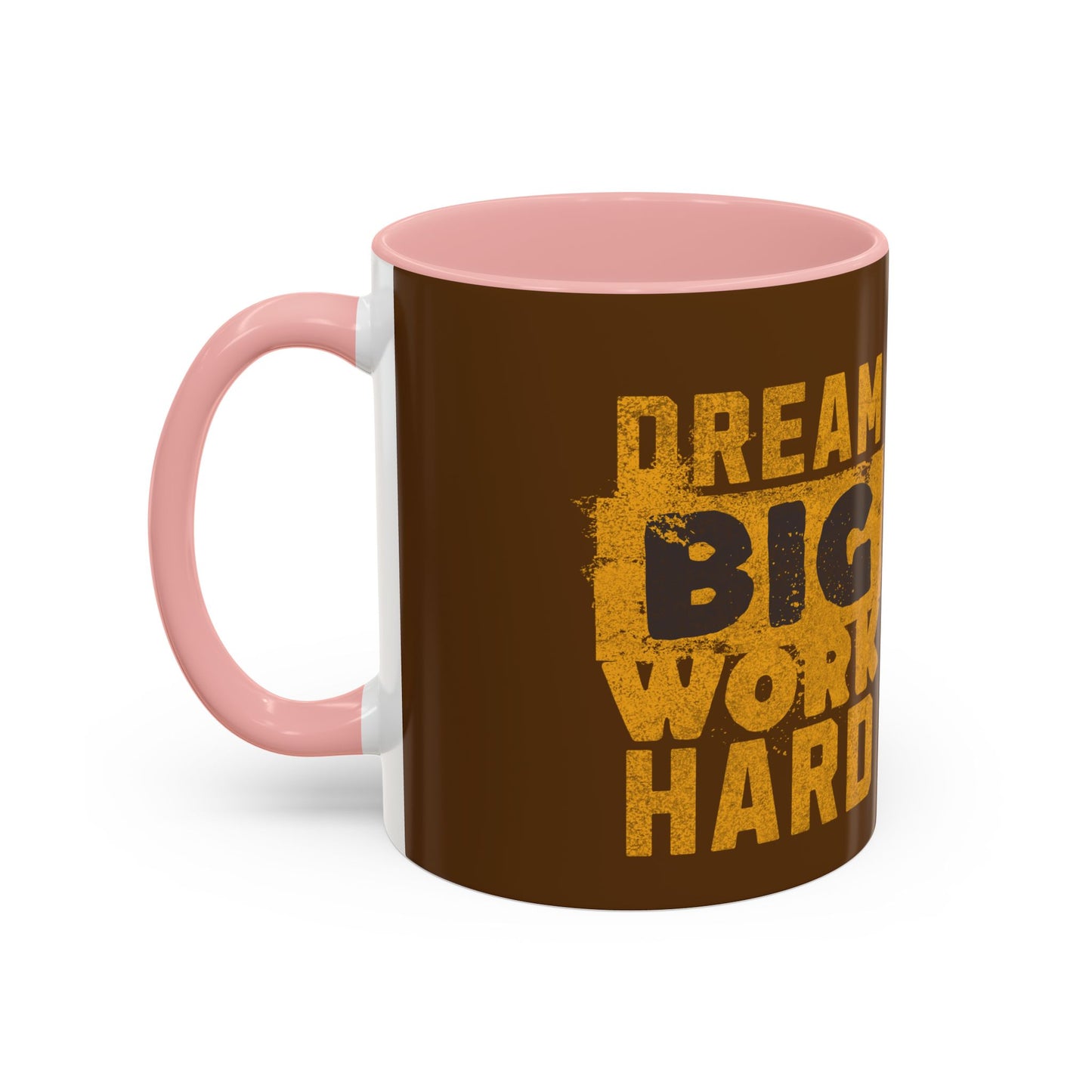 Motivational Coffee Mug - "Dream Big, Work Hard" - Perfect for Daily Inspiration