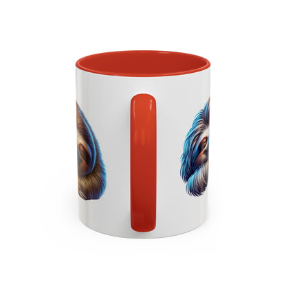 Cute Sloth Accent Coffee Mug - Perfect Gift for Animal Lovers