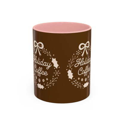 Holiday Coffee Accent Mug - Perfect for Gift Giving & Seasonal Sipping