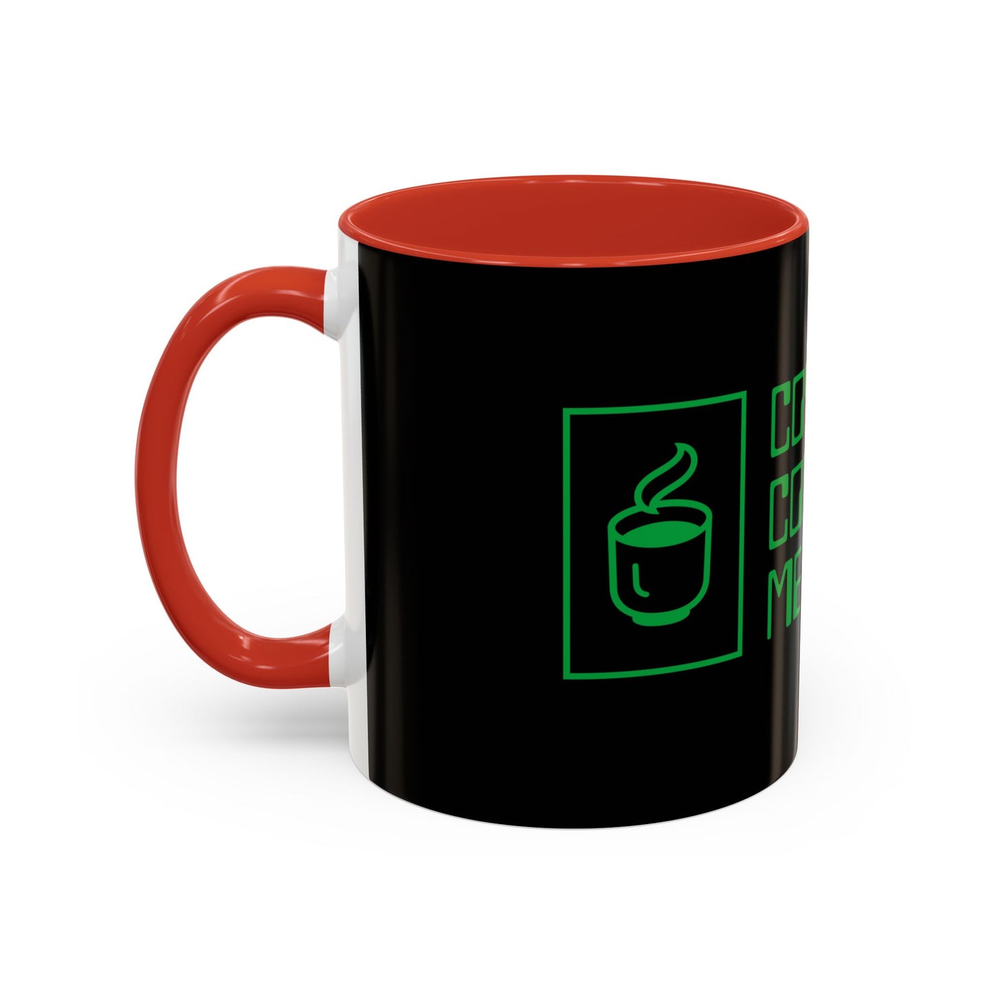 Coffee Completes Me Mug - Black Accent Coffee Cup for Coffee Lovers