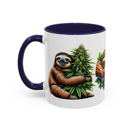 Charming Sloth Accent Coffee Mug – Perfect Gift for Nature Lovers