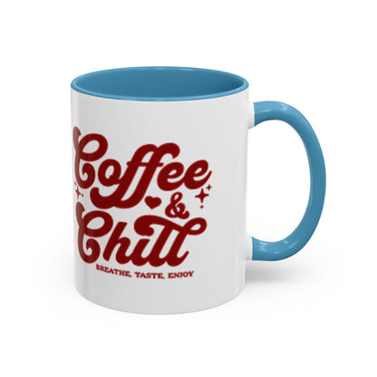 Coffee & Chill Accent Mug - Perfect for Relaxing Moments