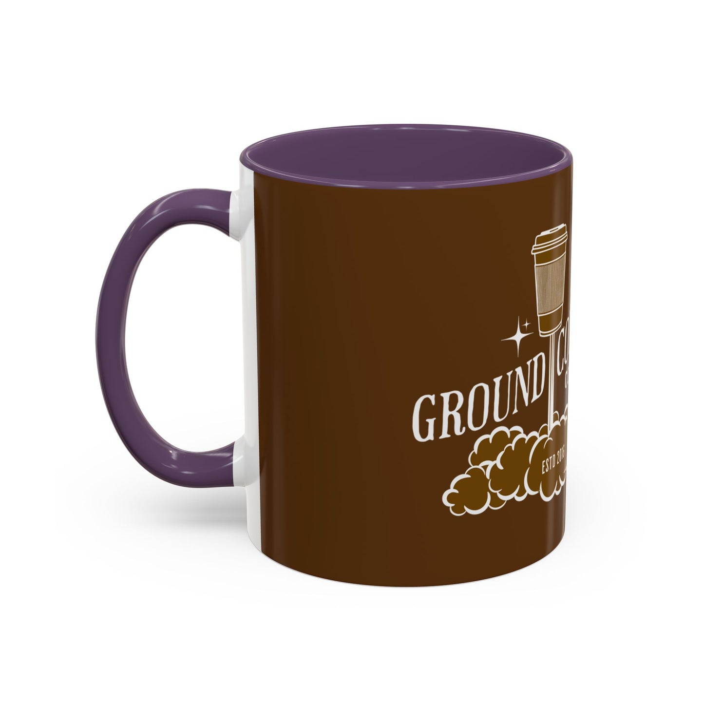 Ground Control Coffee Shop Accent Mug – 11oz & 15oz | Perfect Gift for Coffee Lovers