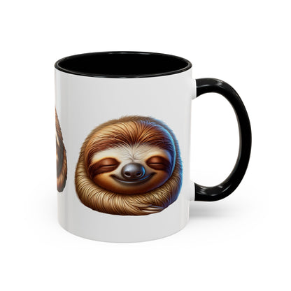 Cute Sloth Accent Coffee Mug - Perfect Gift for Animal Lovers