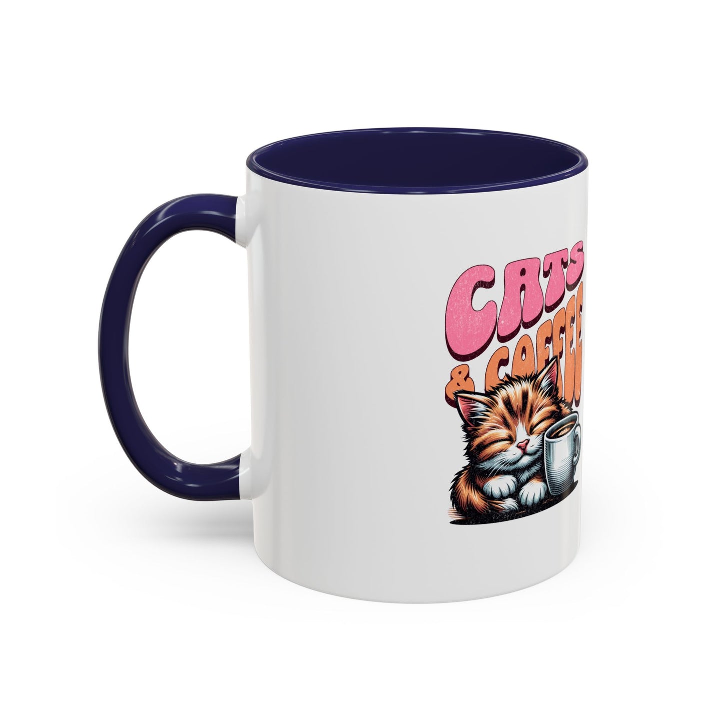 Cats & Coffee Ceramic Mug - Purr-fect for Cat Lovers