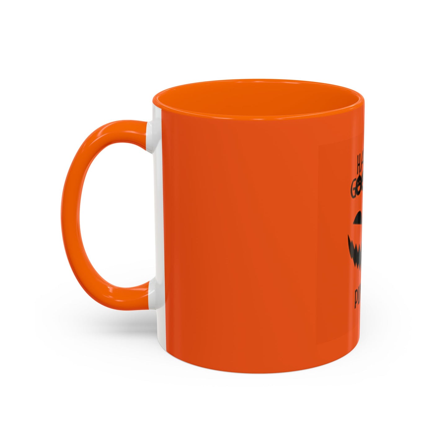 Halloween Pumpkin Accent Coffee Mug - "Have a Good Day"