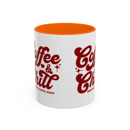 Coffee & Chill Accent Mug - Perfect for Relaxing Moments