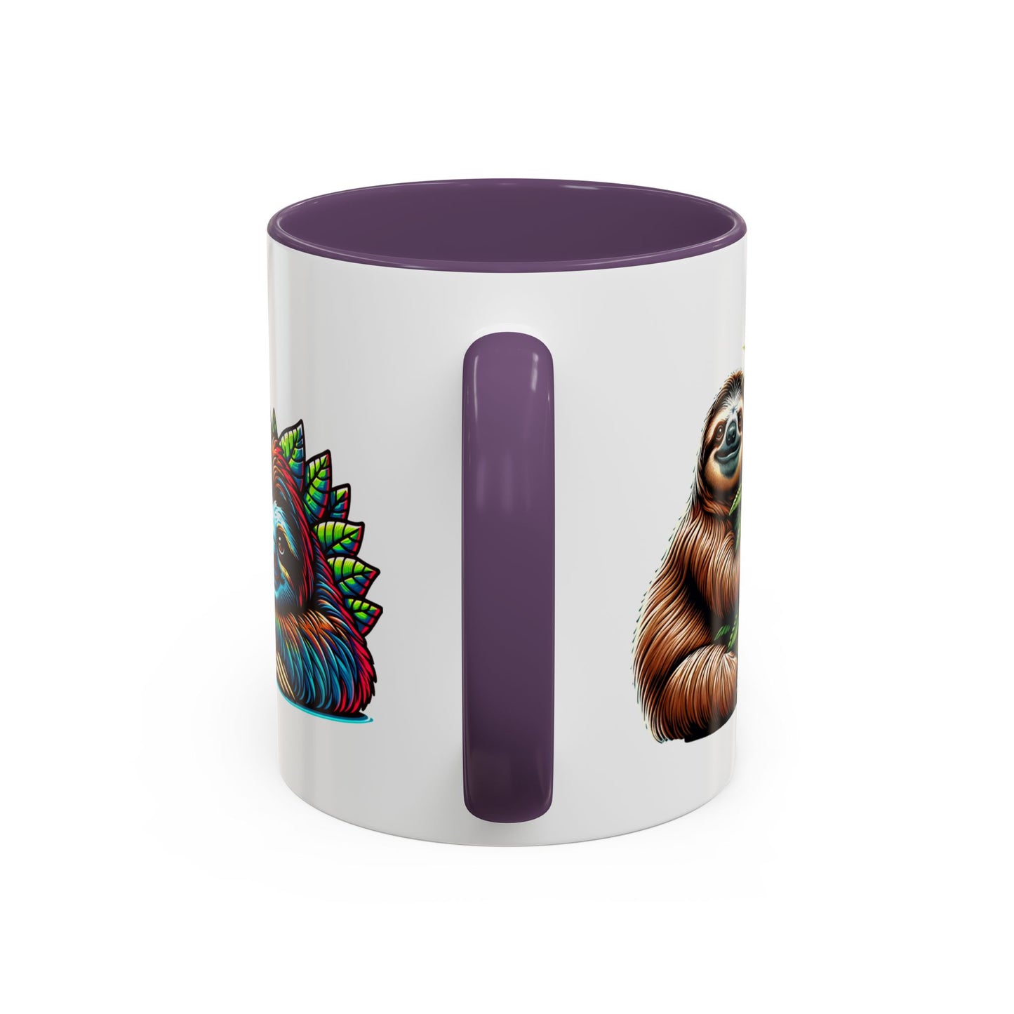 Charming Sloth Accent Coffee Mug – Perfect Gift for Nature Lovers