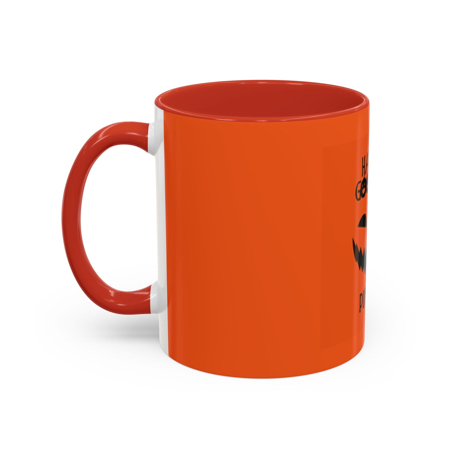 Halloween Pumpkin Accent Coffee Mug - "Have a Good Day"