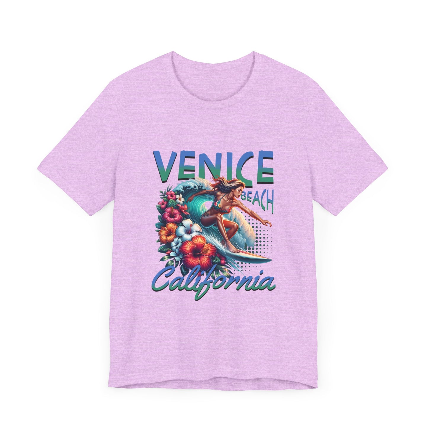 Venice Beach Graphic Tee - Unisex Jersey Short Sleeve Shirt