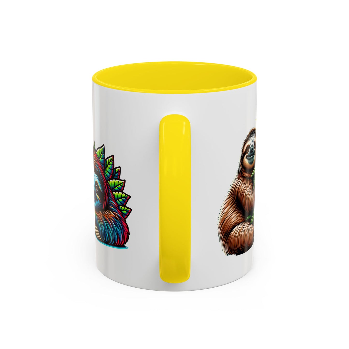 Charming Sloth Accent Coffee Mug – Perfect Gift for Nature Lovers