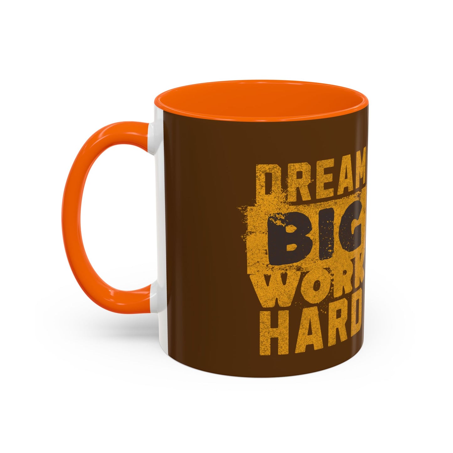 Motivational Coffee Mug - "Dream Big, Work Hard" - Perfect for Daily Inspiration