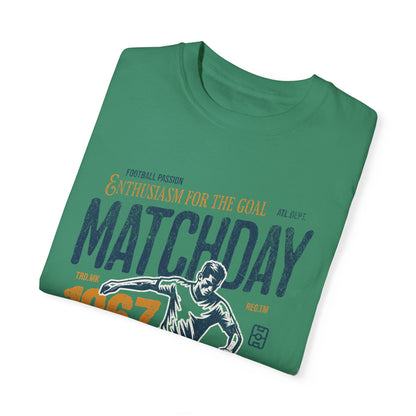 Matchday Enthusiast Unisex Garment-Dyed T-Shirt - Football Passion 1967