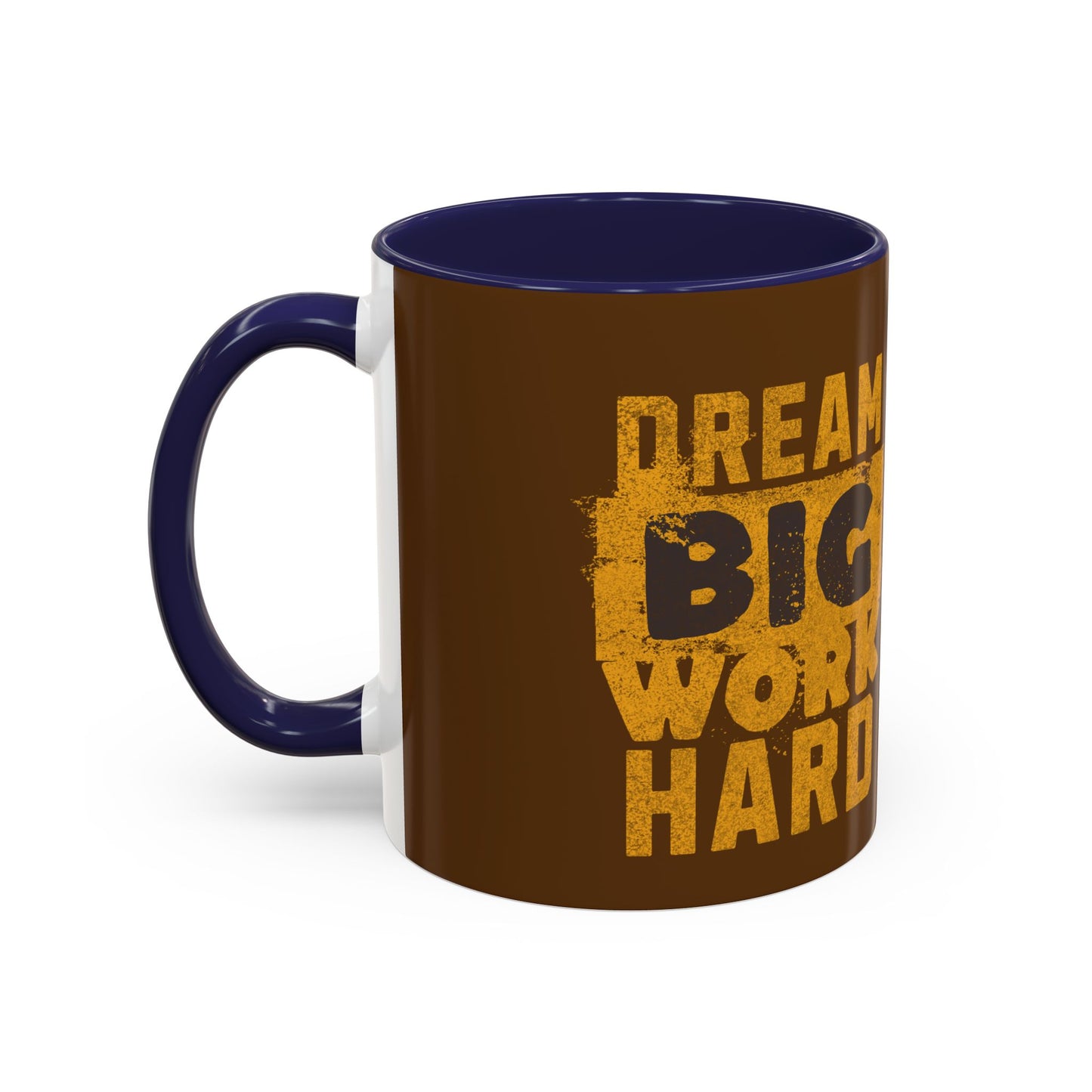 Motivational Coffee Mug - "Dream Big, Work Hard" - Perfect for Daily Inspiration