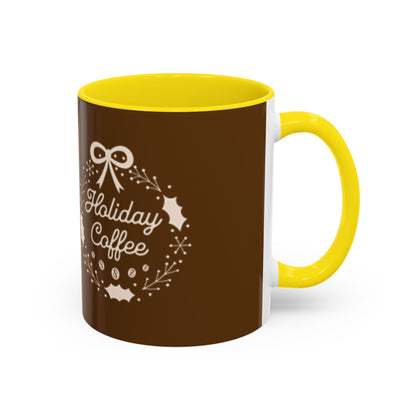 Holiday Coffee Accent Mug - Perfect for Gift Giving & Seasonal Sipping