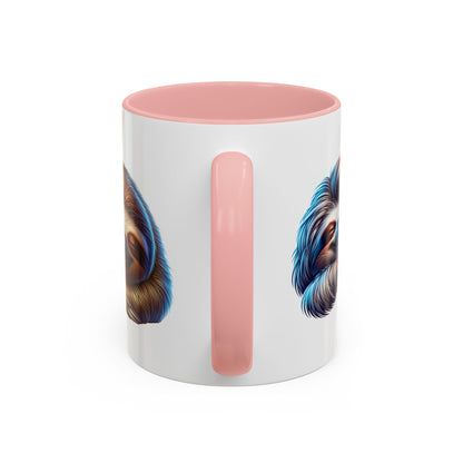 Cute Sloth Accent Coffee Mug - Perfect Gift for Animal Lovers