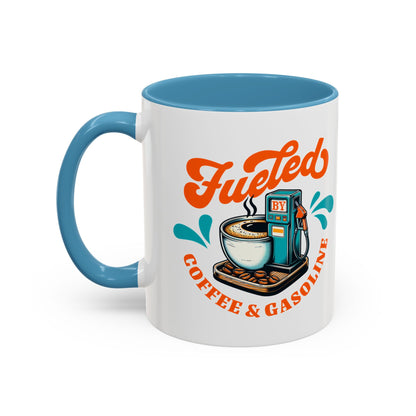 Fueled Coffee Mug - 11oz & 15oz - Perfect for Coffee Lovers